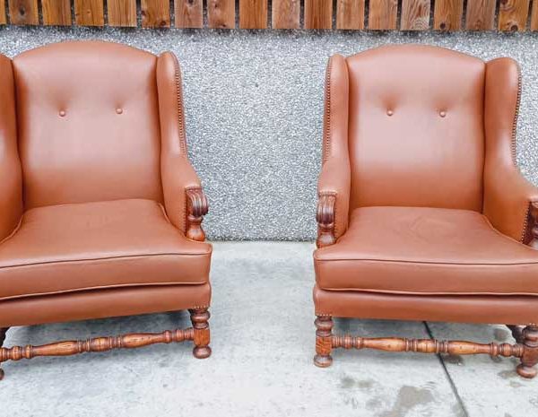 Кресла с естествена кожа