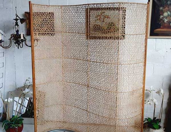 Плетен параван