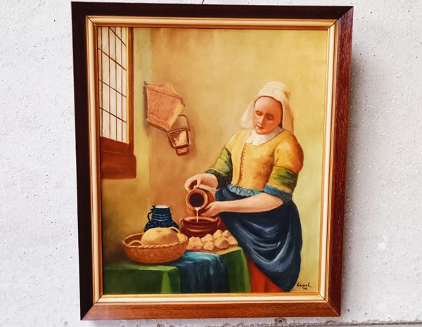 Картина "Млекарката"