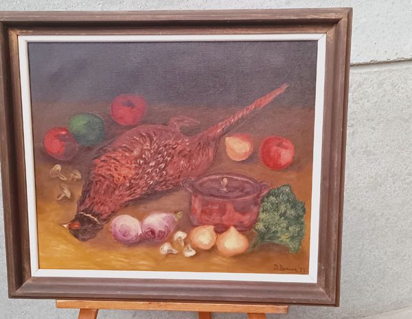 Картина "Натюрморт с фазан"