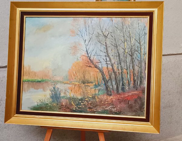 Картина "До езерото"