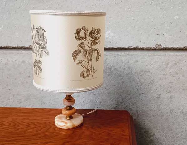 Лампа с оникс